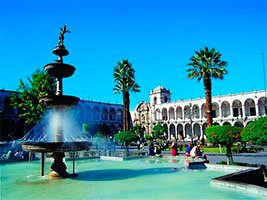City of Arequipa, fountain